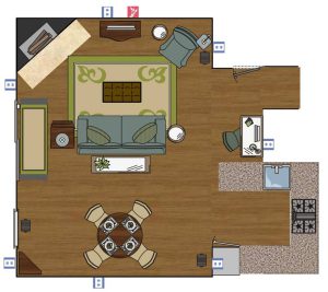 Family Room Floorplan