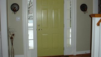 Interior Door Painted