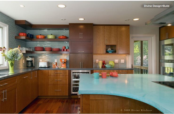 Concrete Kitchen Countertop Option