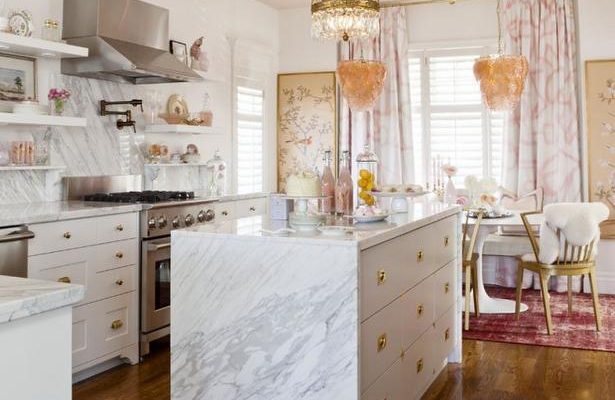 Marble Waterfall Countertop