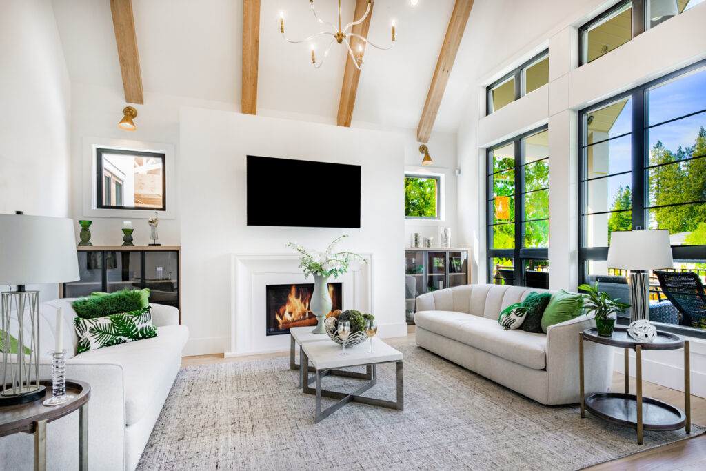 Timeless Design, green accent