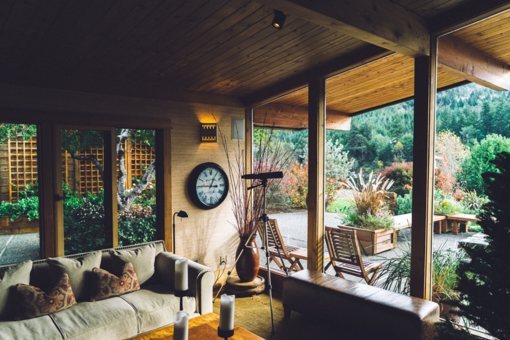 Rustic Indoor Outdoor